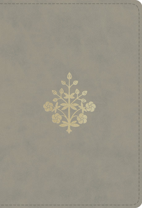 ESV Large Print Compact Bible, Red Letter (Trutone, Stone, Branch Design) front cover (8252157558984)