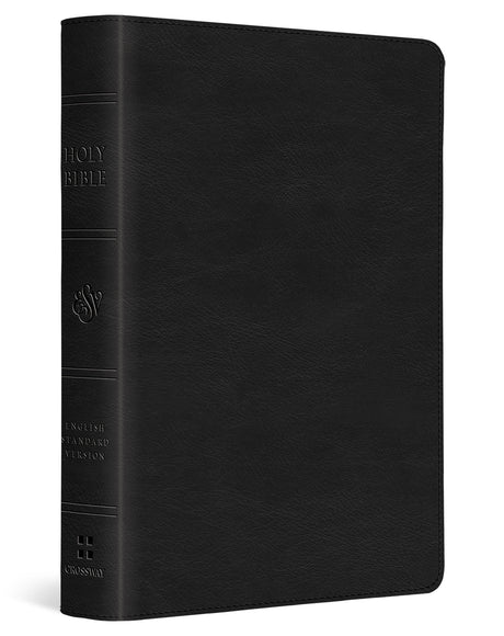 ESV Large Print Compact Bible, Red Letter (Trutone, Black) cover image (8252157952200)
