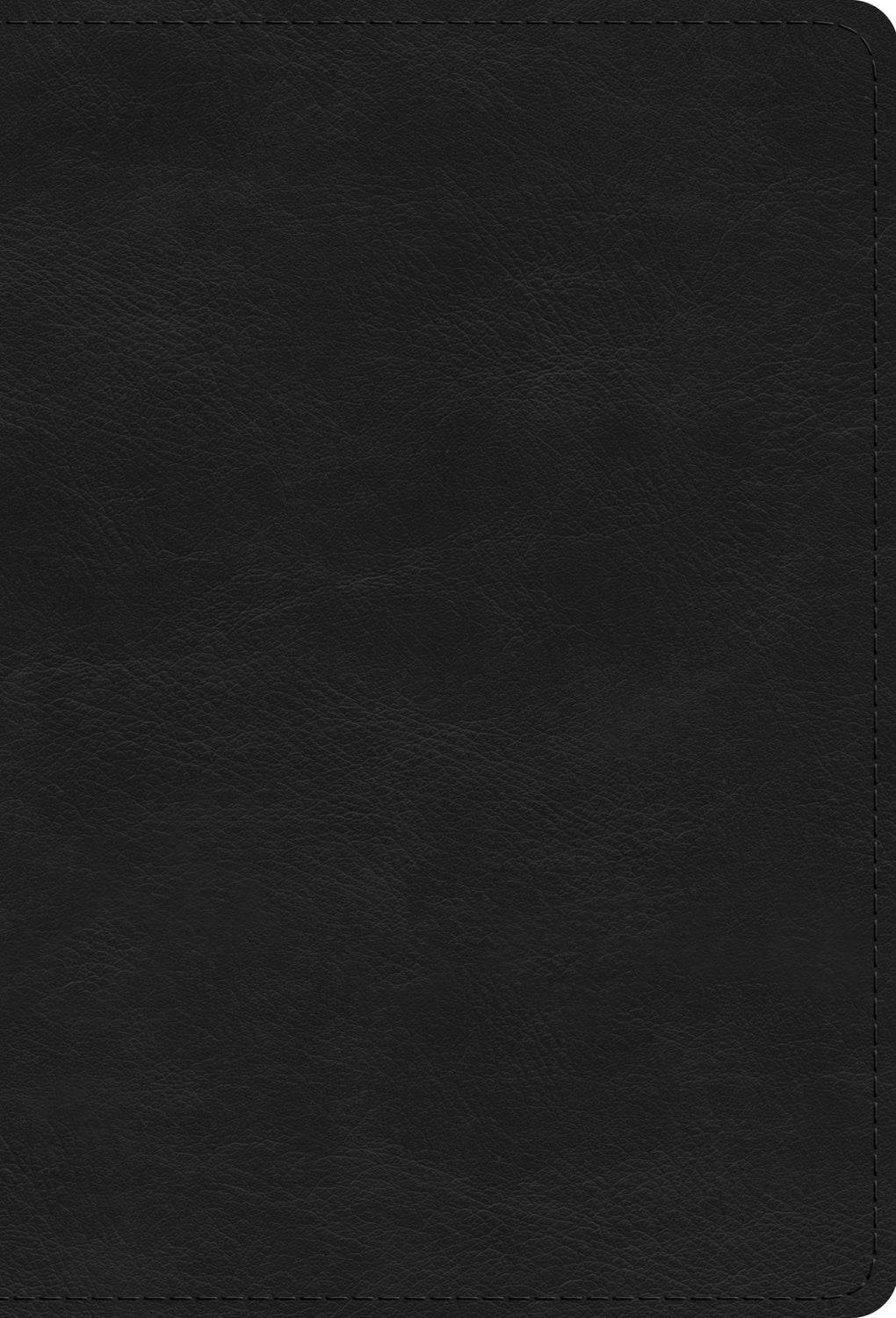ESV Large Print Compact Bible, Red Letter (Trutone, Black) front cover (8252157952200)