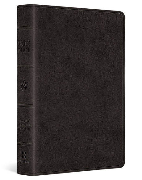 ESV Value Large Print Compact Bible (Trutone, Black) cover image (8252155068616)