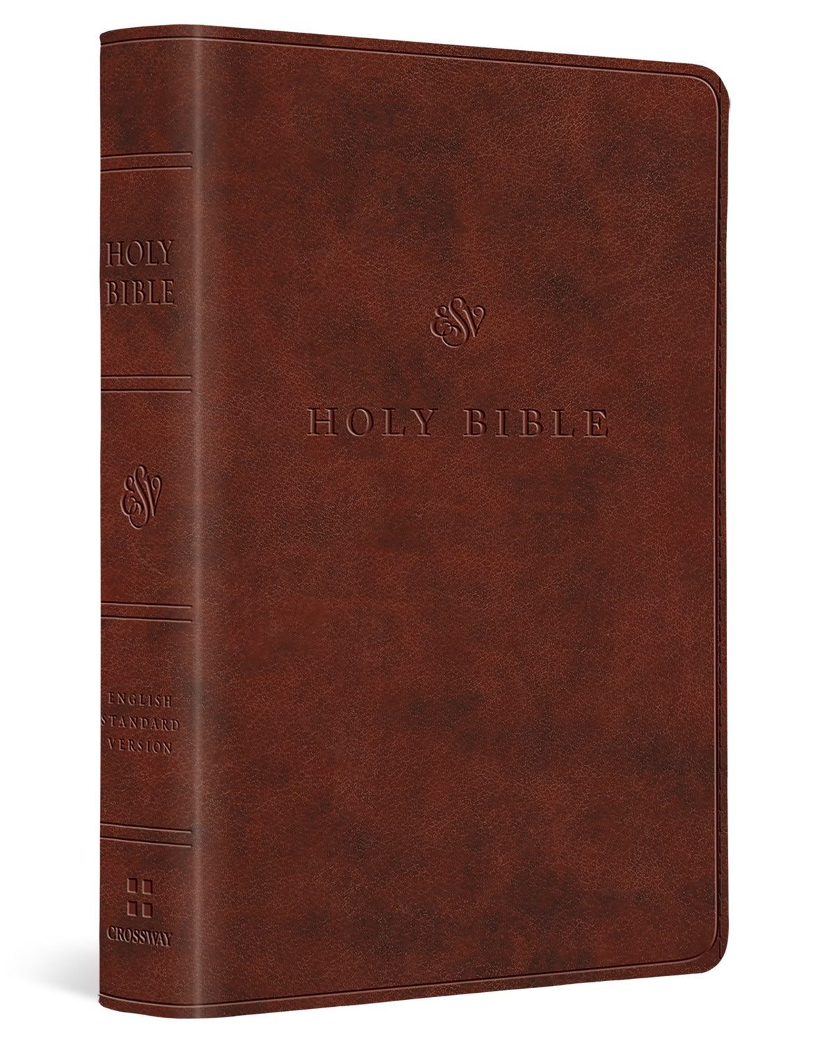 ESV Value Large Print Compact Bible (Trutone, Chestnut) cover image (8252135440584)