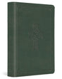 ESV Value Large Print Compact Bible (Trutone, Quiet Forest, Celtic Cross Design) cover image (8252159197384)