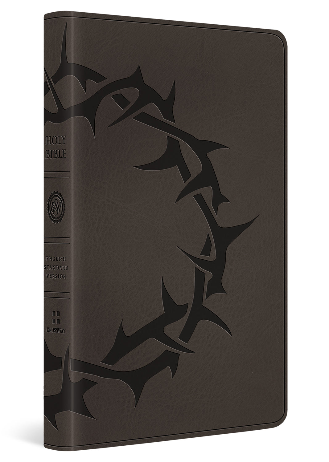 ESV Premium Gift Bible (Trutone, Charcoal, Crown Design) cover image (8252144812232)