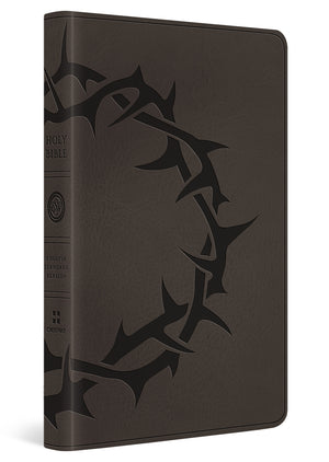ESV Premium Gift Bible (Trutone, Charcoal, Crown Design) cover image (8252144812232)