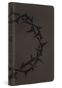 ESV Premium Gift Bible (Trutone, Charcoal, Crown Design) cover image (8252144812232)