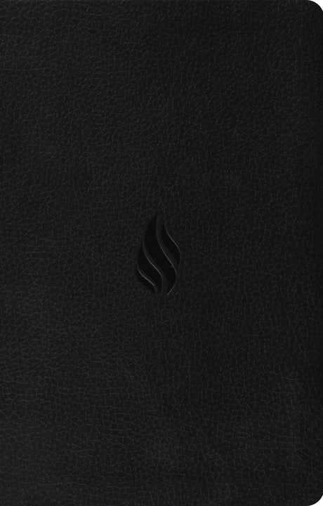 ESV Premium Gift Bible (Trutone, Midnight, Flame Design) front cover (8252156838088)