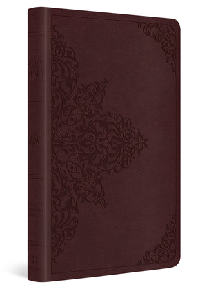 ESV Premium Gift Bible (Trutone, Chestnut, Filigree Design) cover image (8252143075528)
