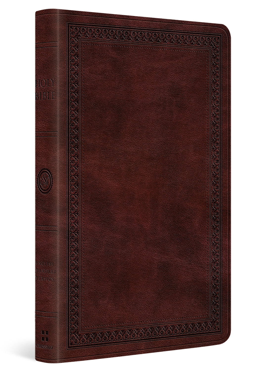ESV Premium Gift Bible (Trutone, Mahogany, Border Design) cover image (8251948859592)