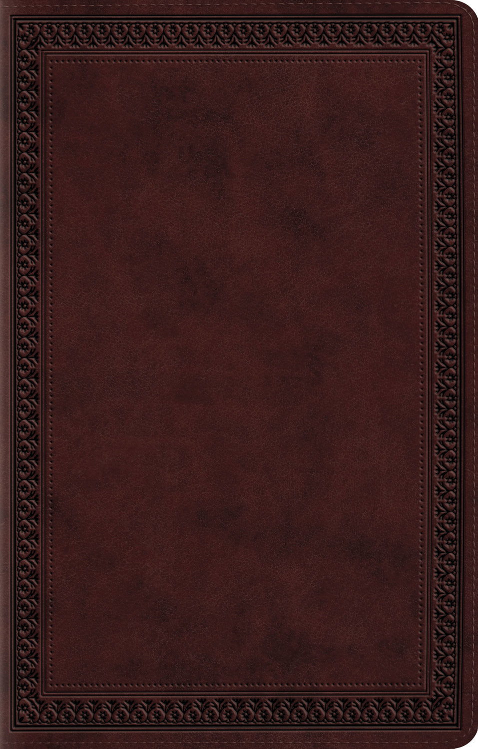 ESV Premium Gift Bible (Trutone, Mahogany, Border Design) front cover (8251948859592)