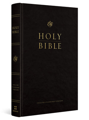 ESV Pew Bible (Hardcover, Black) cover image (8252158279880)
