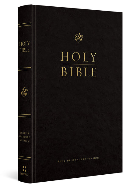 ESV Pew Bible (Hardcover, Black) cover image (8252158279880)