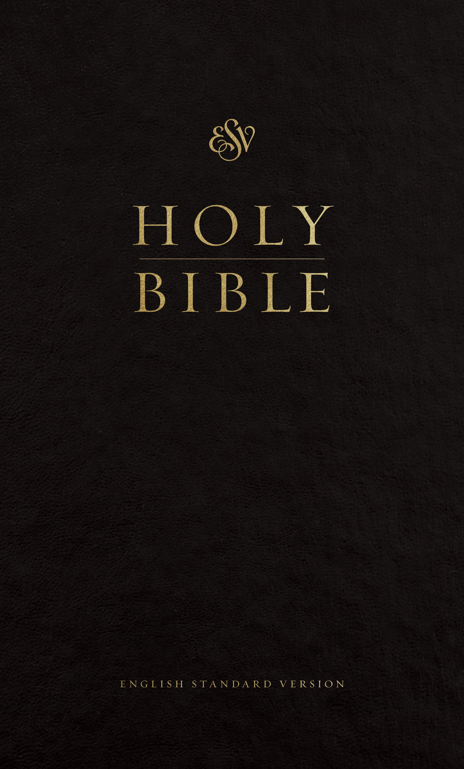 ESV Pew Bible (Hardcover, Black) front cover (8252158279880)