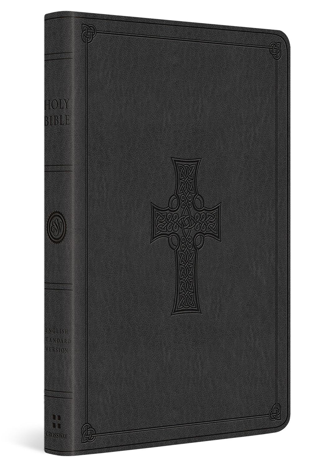 ESV Value Thinline Bible (Trutone, Charcoal, Celtic Cross Design) cover image (8251964096712)