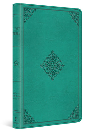 ESV Value Thinline Bible (Trutone, Teal, Ornament Design) cover image (8251953742024)