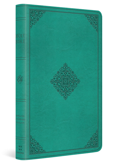ESV Value Thinline Bible (Trutone, Teal, Ornament Design) cover image (8251953742024)