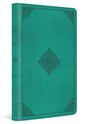 ESV Value Thinline Bible (Trutone, Teal, Ornament Design) cover image (8251953742024)