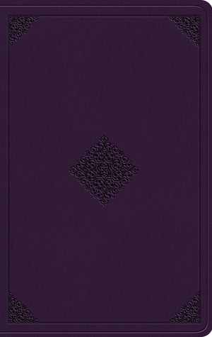 ESV Value Thinline Bible (Trutone, Lavender, Ornament Design) front cover (8252156379336)