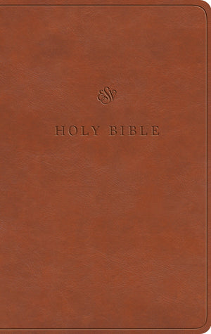 ESV Value Thinline Bible (Trutone, English Saddle) front cover (8252160245960)