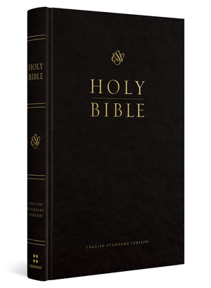 ESV Church Bible (Hardcover, Black) cover image (8230613778632)