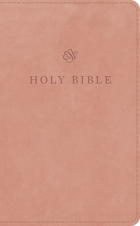 ESV Premium Church Bible (Trutone, Blush Rose) front cover (8252156936392)