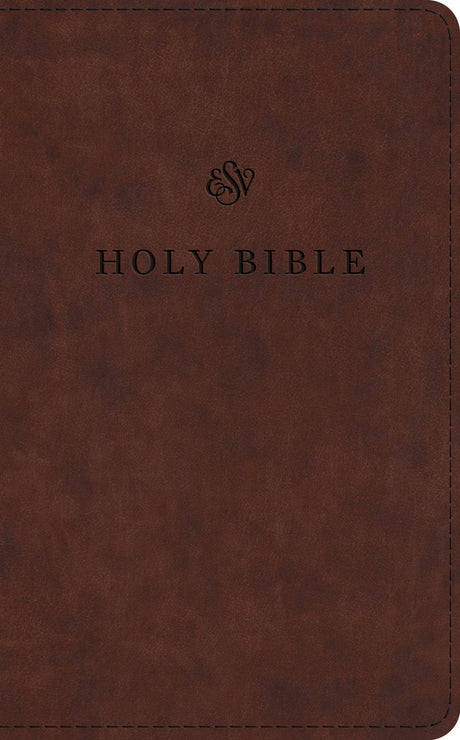 ESV Premium Church Bible (Trutone, Brown) front cover (8251963637960)
