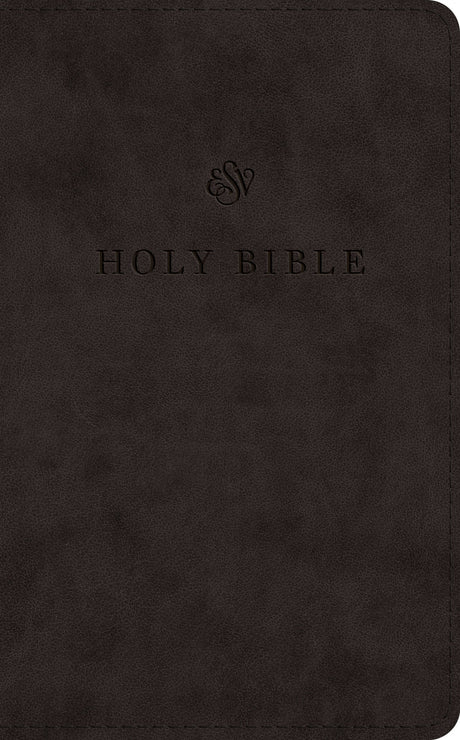 ESV Premium Church Bible, Red Letter (Trutone, Black) front cover (8252140323016)