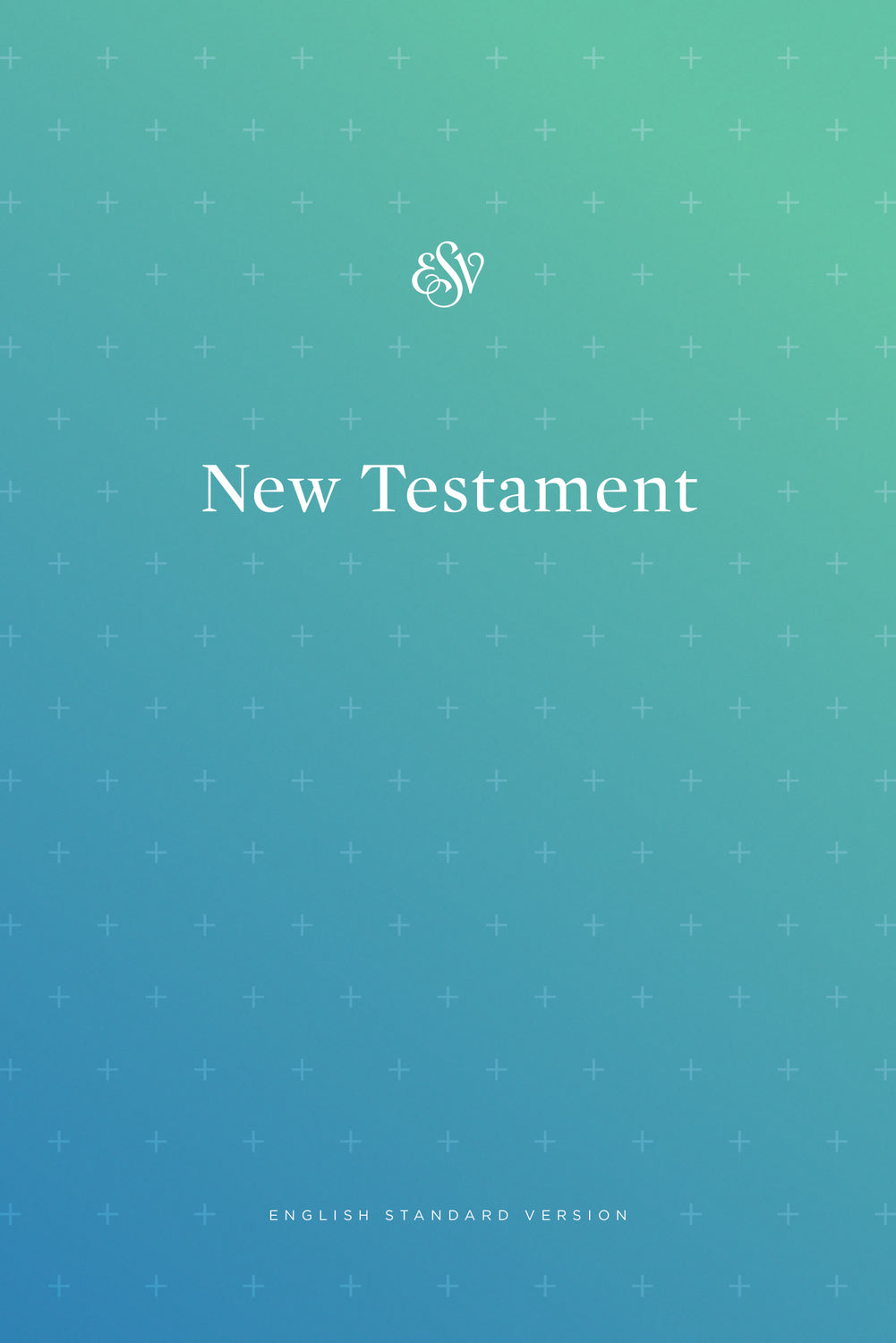 ESV Outreach New Testament (Paperback, Blue) front cover (8252157526216)