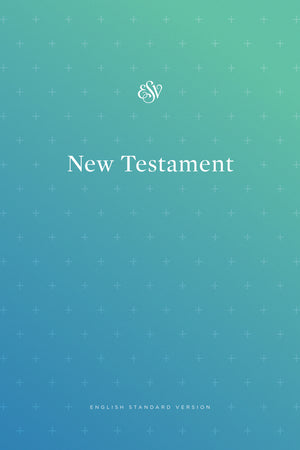 ESV Outreach New Testament (Paperback, Blue) front cover (8252157526216)