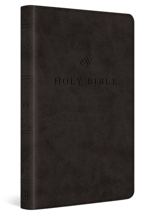 ESV Premium Church Bible, Large Print, Red Letter (Trutone, Black) cover image (8252136489160)