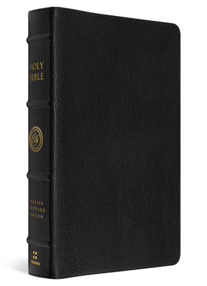 ESV Heirloom Bible, Veritas: Single Column Edition (Goatskin, Black)