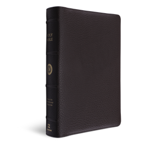 ESV Heirloom Bible, Veritas: Single Column Edition (Calfskin, Mahogany)