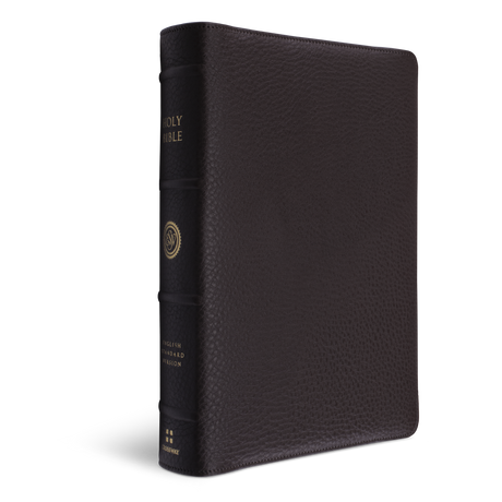 ESV Heirloom Bible, Veritas: Single Column Edition (Calfskin, Mahogany)