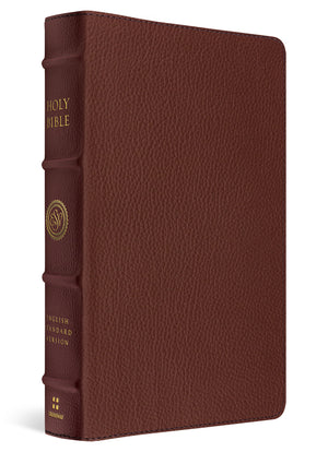ESV Heirloom Bible, Veritas: Single Column Edition (Calfskin, Grenada) cover image (8244451868872)