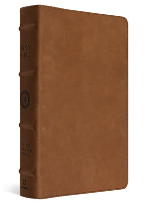 ESV Heirloom Bible, Veritas: Single Column Edition (Cowhide, British Tan, Full Yapp) cover image (8244457210056)