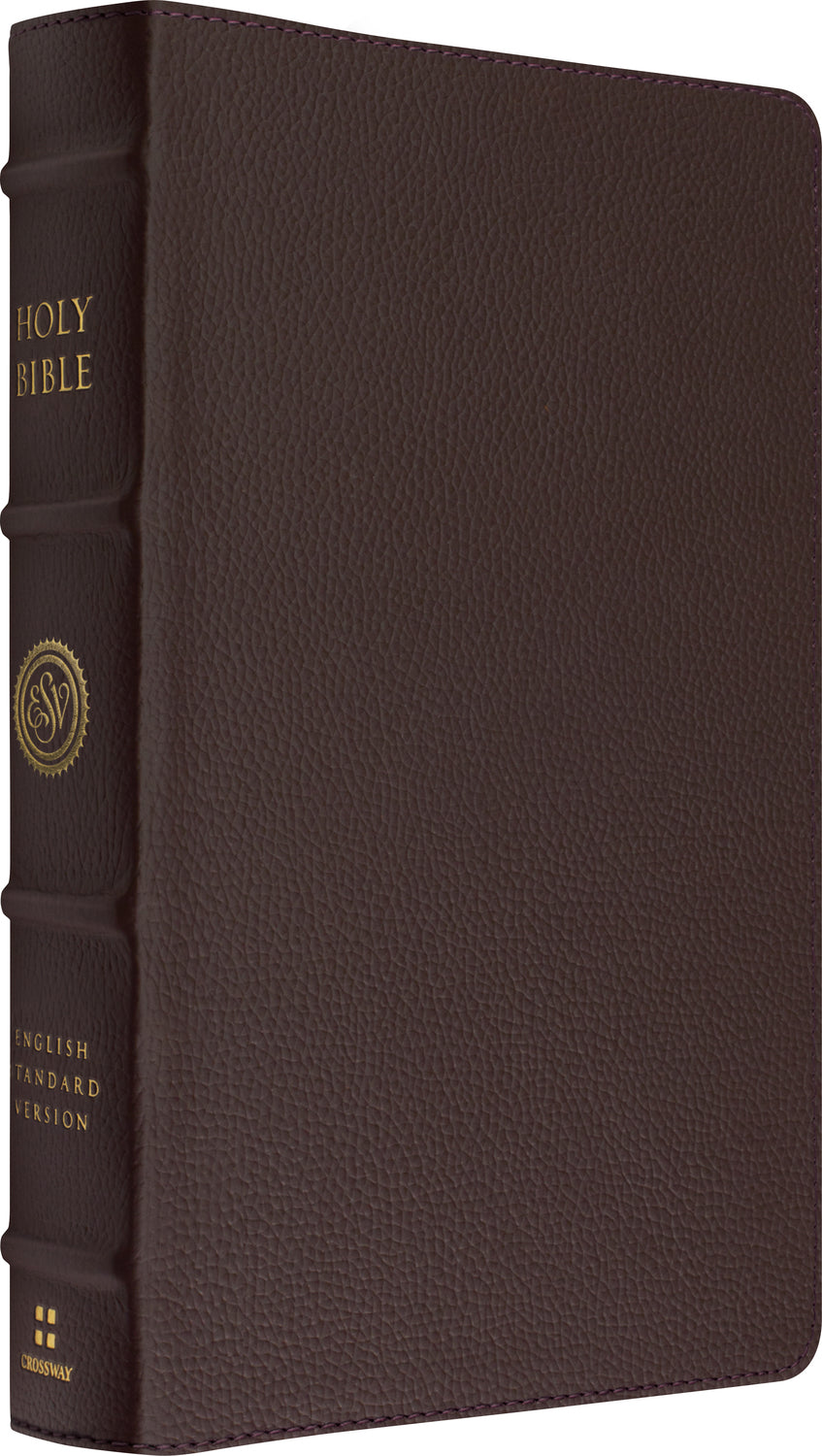 ESV Heirloom Bible, Alpha: Personal Size Edition (Calfskin, Mahogany) front cover (8244458127560)