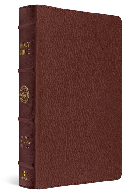 ESV Heirloom Bible, Alpha: Personal Size Edition (Calfskin, Grenada, Full Yapp) cover image (8244457898184)