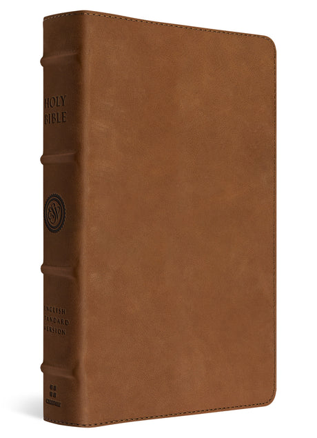 ESV Heirloom Bible, Alpha: Personal Size Edition (Cowhide, British Tan) cover image (8244458520776)