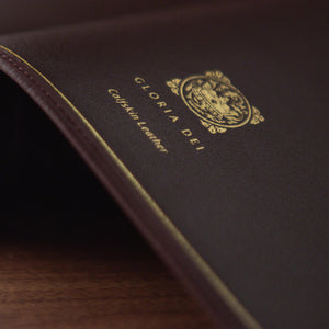 ESV Heirloom Bible, Gloria Dei: Single Column Edition (Calfskin, Grenada)