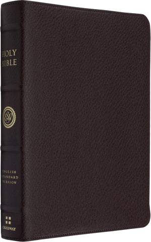 ESV Heirloom Bible, Coram Deo: Thinline Edition (Calfskin, Mahogany) front cover (8334544339144)
