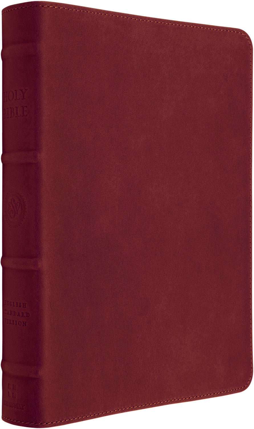 ESV Heirloom Bible, Coram Deo: Thinline Edition (Cowhide, Carmine Red) front cover (8334544765128)