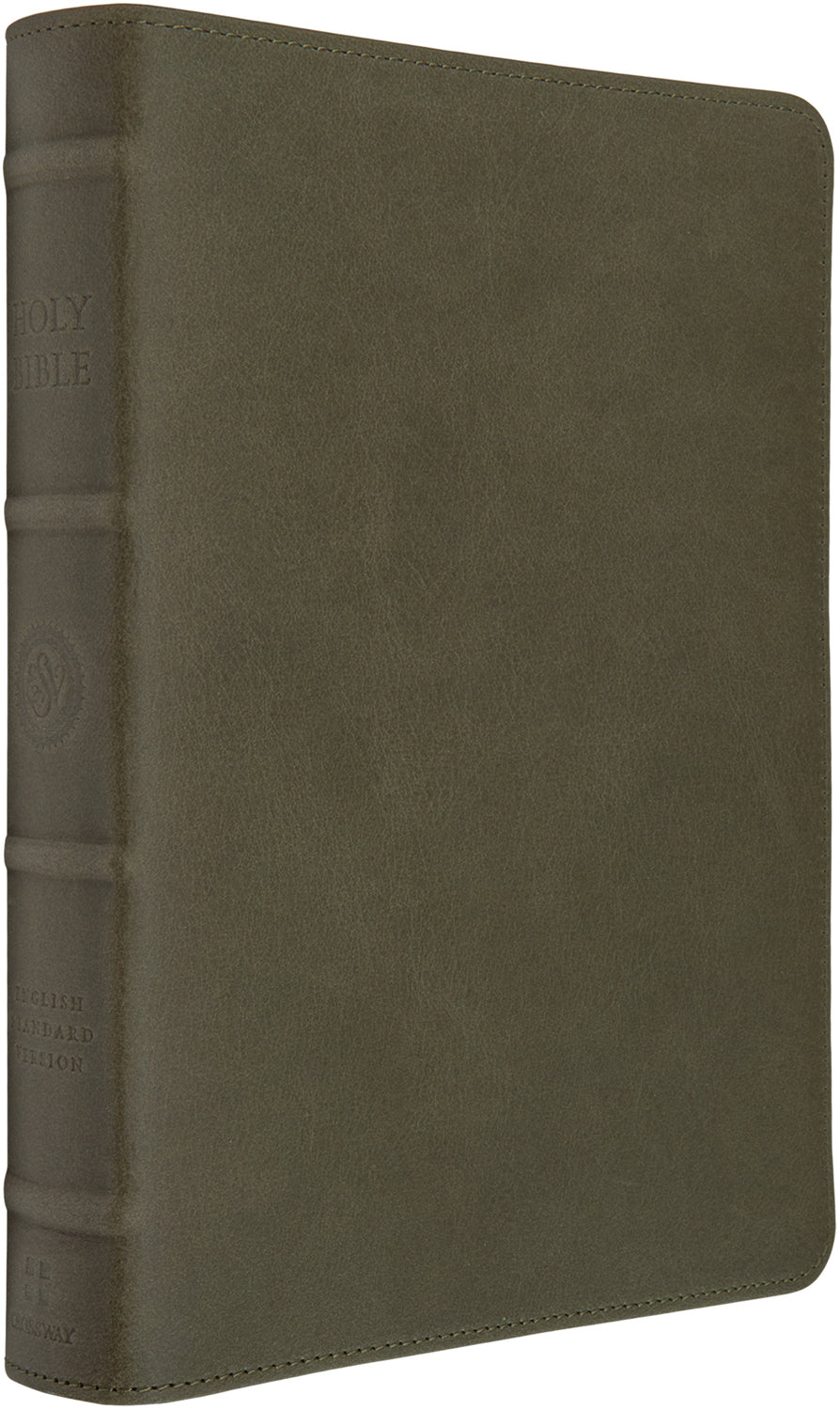 ESV Heirloom Bible, Coram Deo: Thinline Edition (Cowhide, Tuscan Green) front cover (8334544863432)