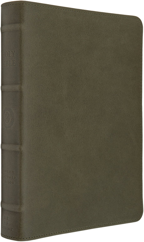 ESV Heirloom Bible, Coram Deo: Thinline Edition (Cowhide, Tuscan Green) front cover (8334544863432)