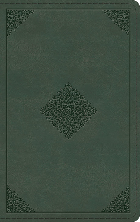 ESV Thinline Bible, Red Letter (Trutone, Quiet Forest, Ornament Design) front cover (8334528151752)