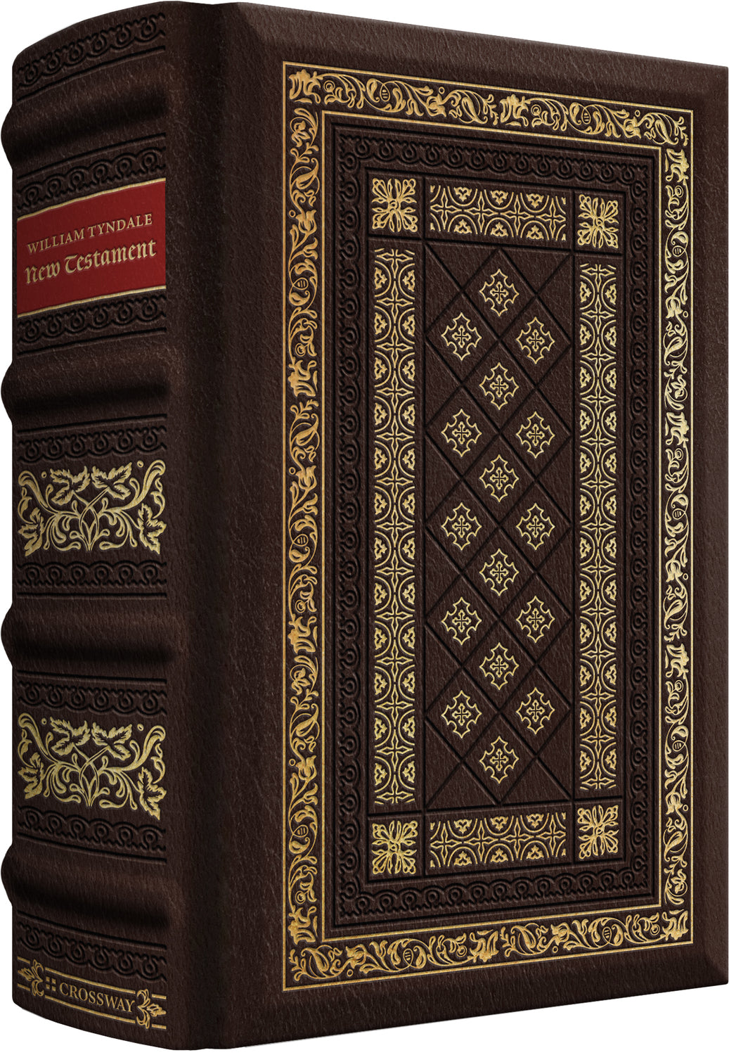 William Tyndale New Testament, 500th Anniversary Edition (Leather over Board) front cover (8334533525704)