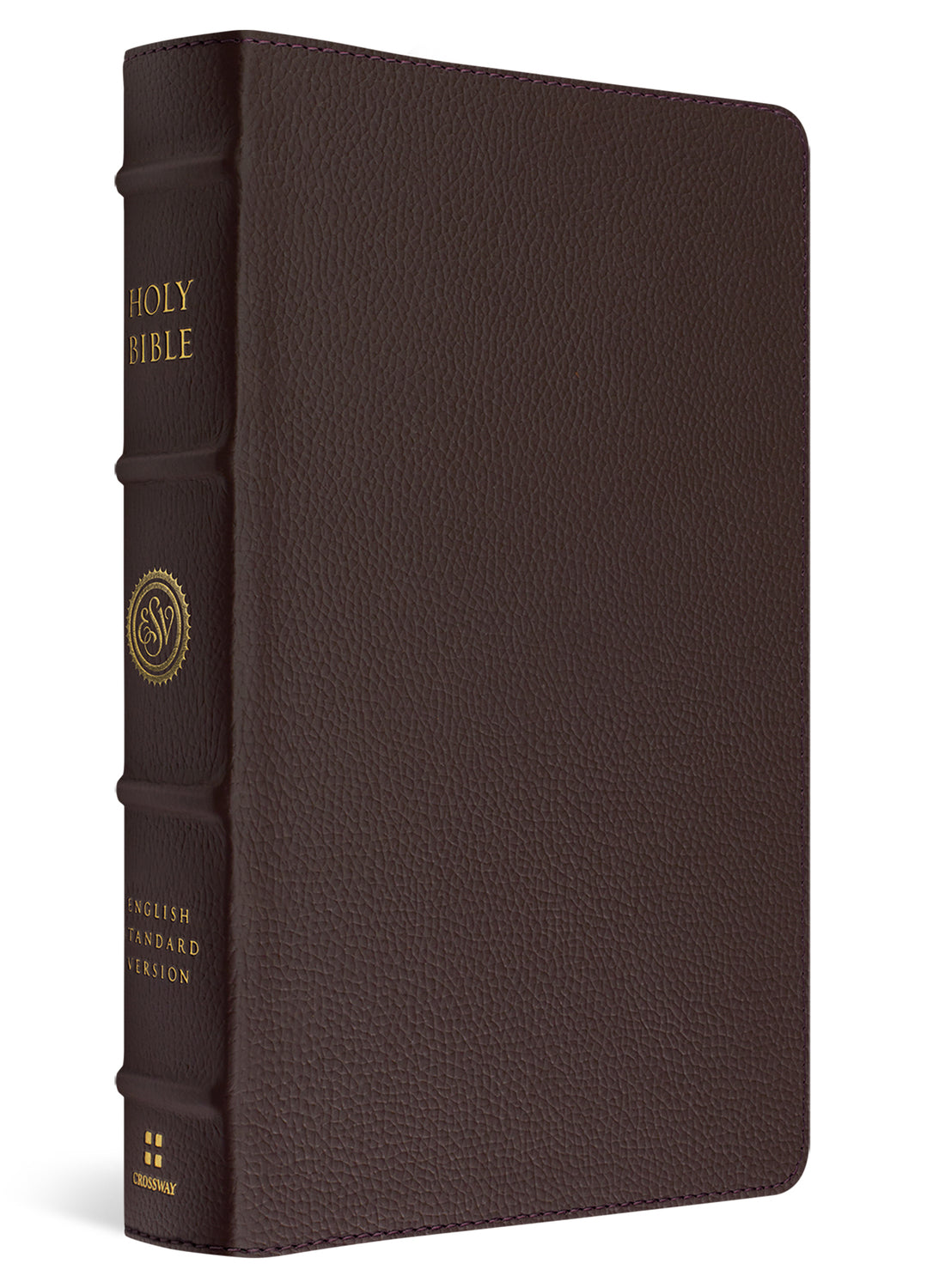ESV Heirloom Bible, Scriptura Sacra: Personal Size Reference Edition (Calfskin, Mahogany) cover image (8334509572296)