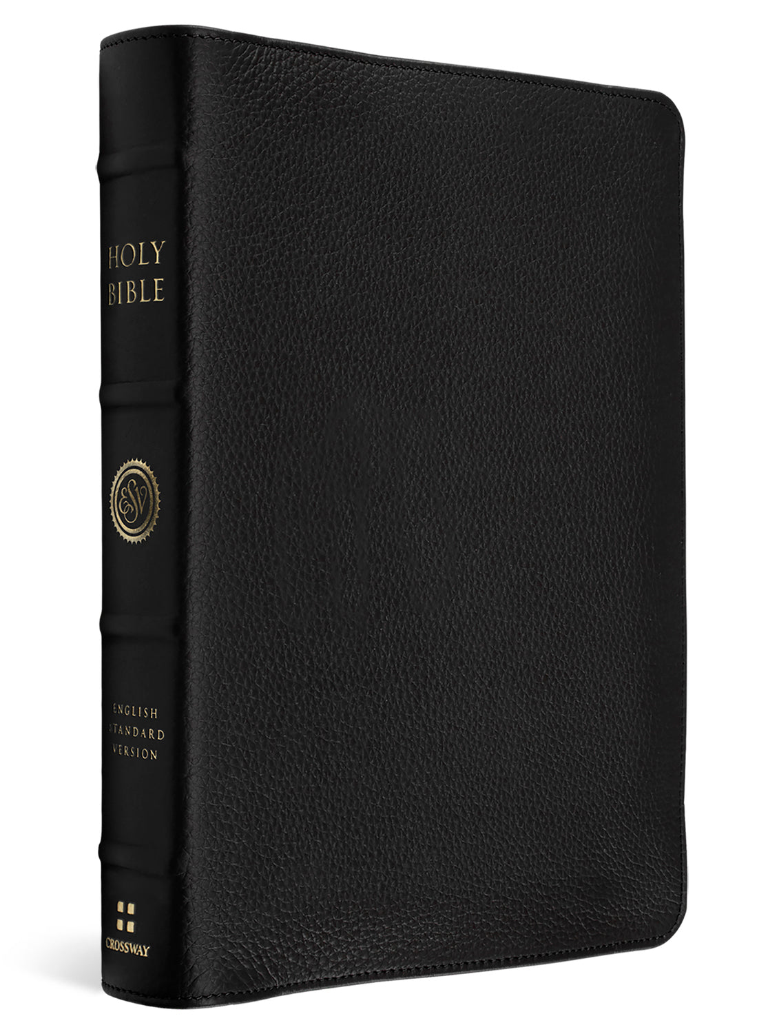 ESV Heirloom Bible, Gratia: Large Print Thinline Reference Edition (Goatskin, Black) cover image (8334549254344)