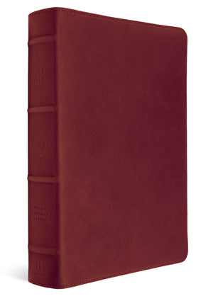 ESV Heirloom Bible, Scriptura Sacra: Personal Size Reference Edition (Cowhide, Carmine Red) cover image (8334547255496)
