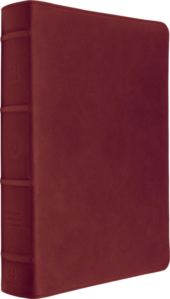 ESV Heirloom Bible, Scriptura Sacra: Personal Size Reference Edition (Cowhide, Carmine Red) - ESV - 9798874912765