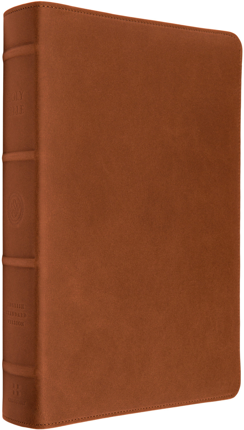 ESV Heirloom Bible, Gloria Dei: Single Column Edition (Cowhide, British Tan) front cover (8334497480904)