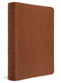 ESV Heirloom Bible, Gratia: Large Print Thinline Reference Edition (Cowhide, British Tan) cover image (8334517010632)